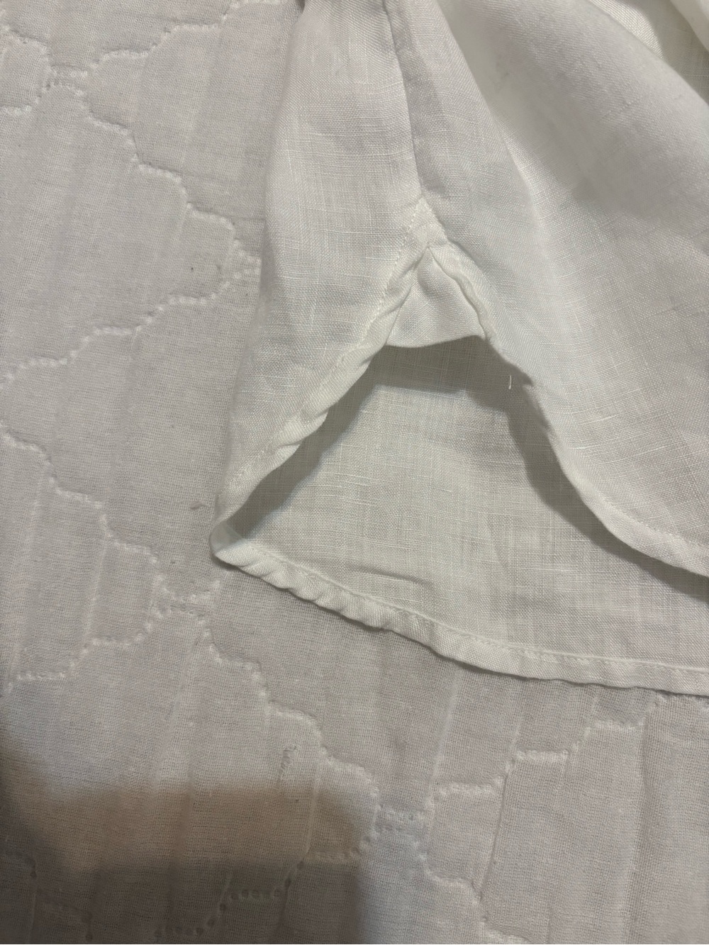 J. Jill 100 % Linen Easy Button Front  Shirt Blouse Top Capsule Size M Medium - Picture 8 of 13